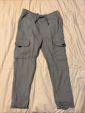 Old Navy Tech Taper Grey Cargo Pants for Kids